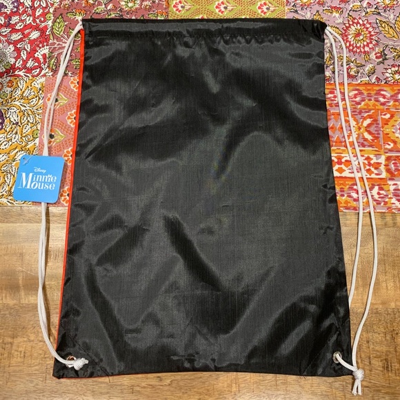 Disney’s Minnie Mouse Drawstring Backpack - Picture 4 of 4